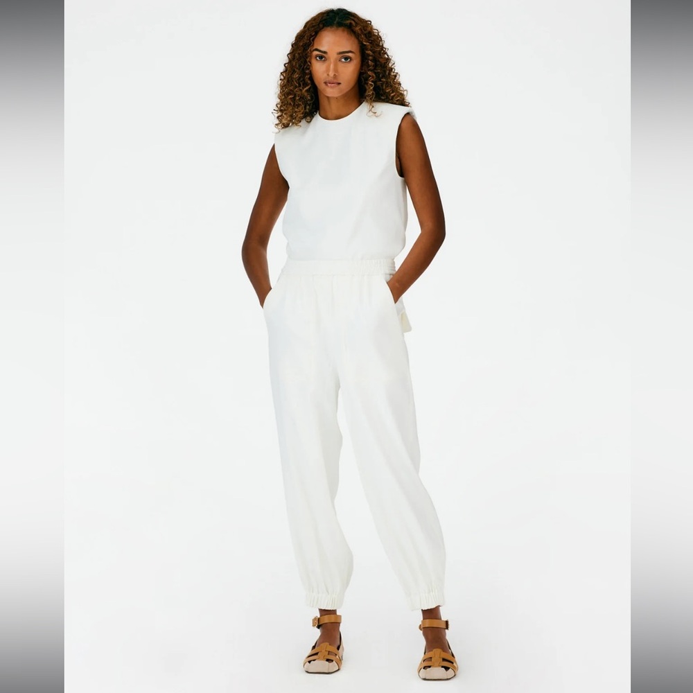 Tibi Chalky Drape Plashet Jogger